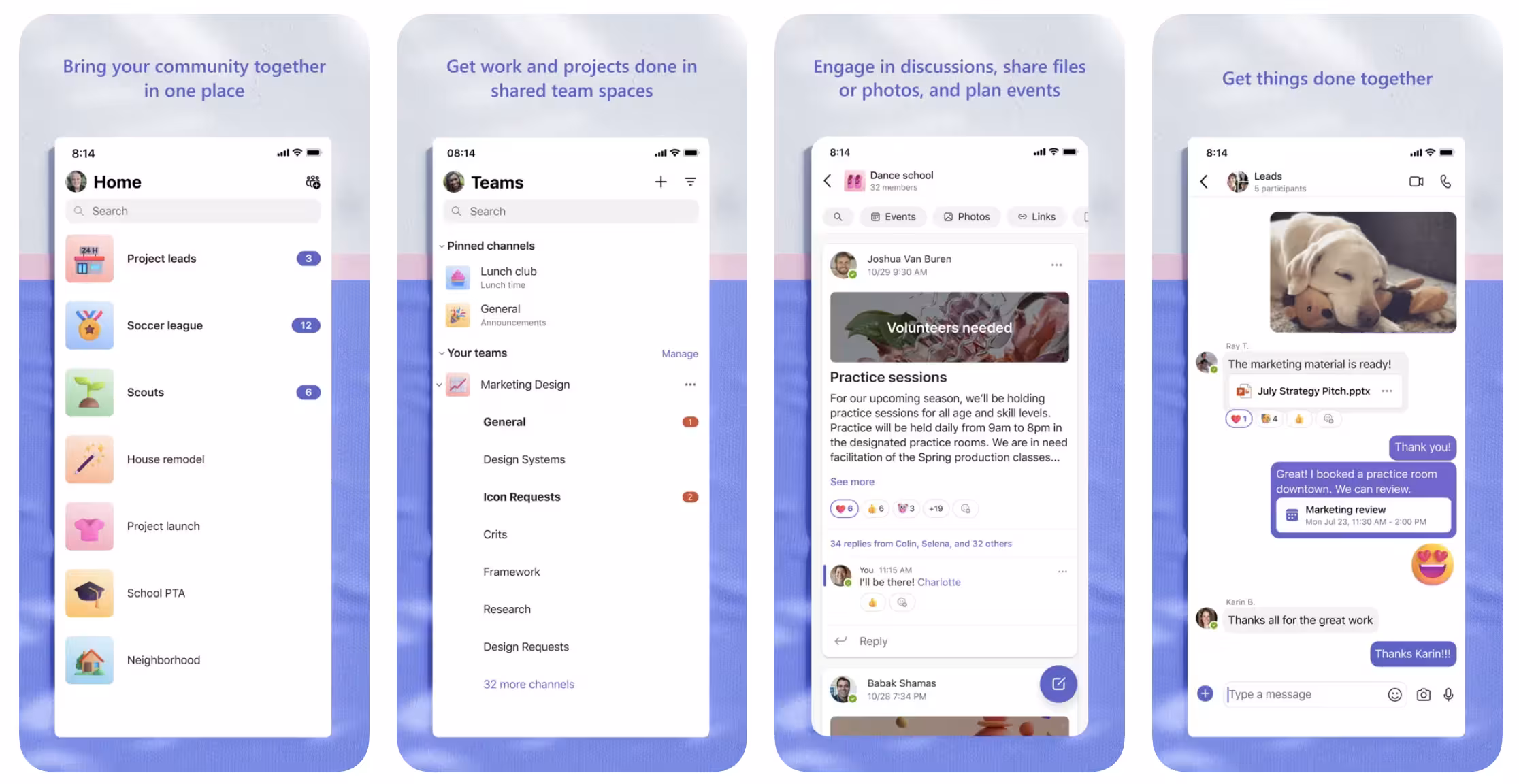 Microsoft Teams for Education with Copilot screenshot
