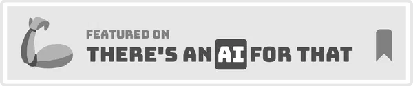 Featured on There's An AI For That badge